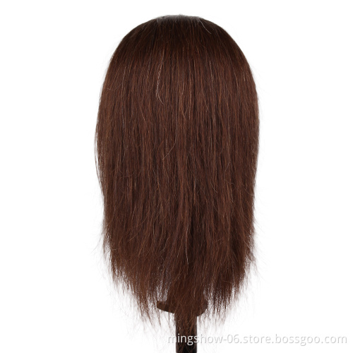 Beautiful wholesale female wig mannequin head with human hair